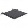 Almofadões p/ cadeiras jardim 6pcs 40x40x4 cm oxford antracite 2