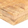 Mueble para TV de madera maciza de mango rugosa 160x40x40 cm 5