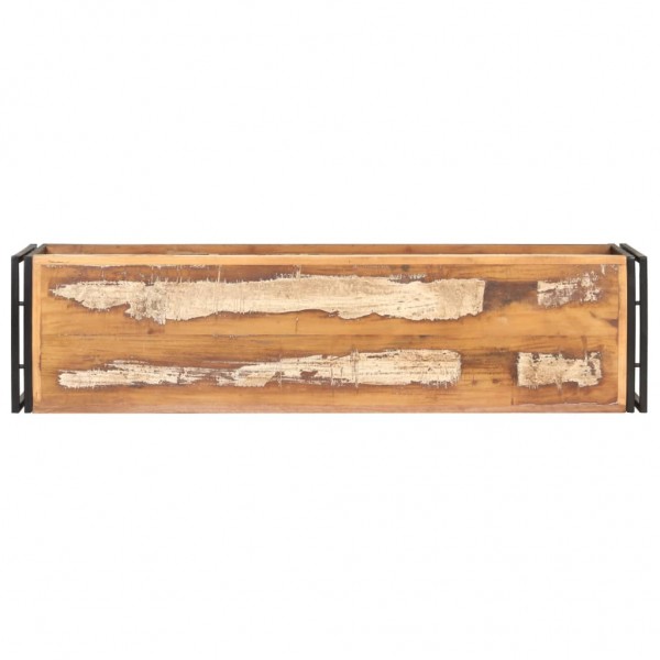 Mueble para la TV de madera maciza reciclada 120x30x40 cm M 3