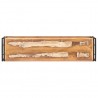 Mueble para la TV de madera maciza reciclada 120x30x40 cm 3