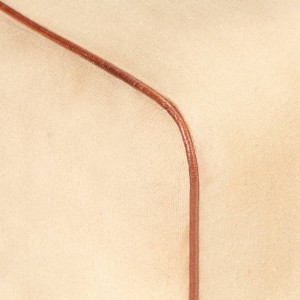 Banco potro gimnasio cuero auténtico madera mango marrón 38 cm H