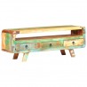 Mueble para TV de madera maciza reciclada 117x30x41 cm 1