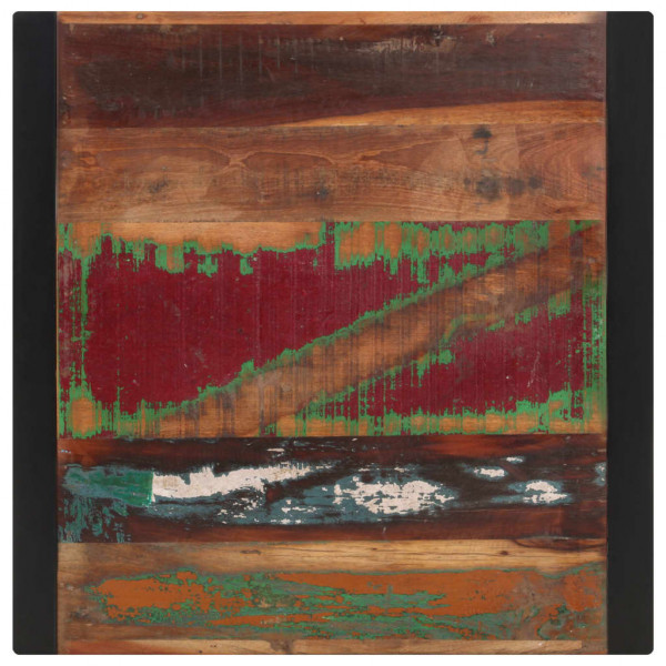 Mesa de jantar 70x70x75 cm madeira recuperada maciça M 4
