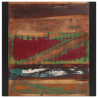 Mesa de jantar 70x70x75 cm madeira recuperada maciça 4