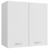 Armario colgante cocina contrachapada blanco 60x31x60 cm 1