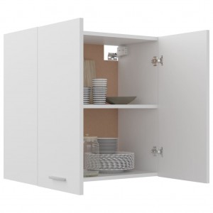 Armario colgante cocina contrachapada blanco 60x31x60 cm H