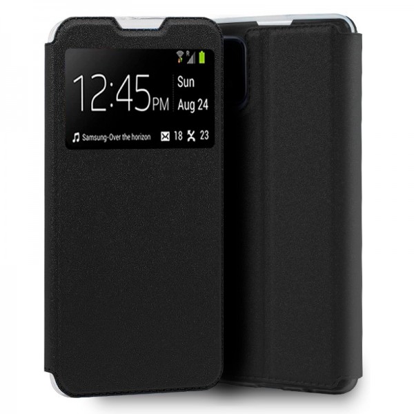 Funda COOL Flip Cover para Oppo A73 5G Liso Negro D