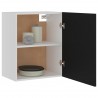 Armarios colgantes 2 uds madera contrachapada negro 50x31x60 cm 4