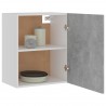 Armarios colgantes 2 uds madera contrachapada gris 50x31x60 cm 4