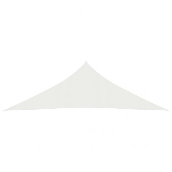 Toldo de vela blanco HDPE 160 g/m² 3x3x4.2 m M 3