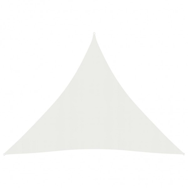 Toldo de vela blanco HDPE 160 g/m² 4x4x4 m D