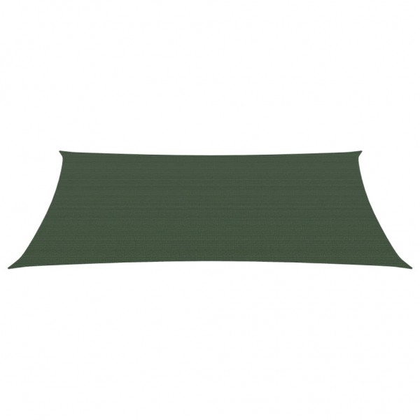 Toldo de vela verde oscuro HDPE 160 g/m² 2x4.5 m M 3