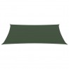 Toldo de vela verde oscuro HDPE 160 g/m² 2.5x4 m 3