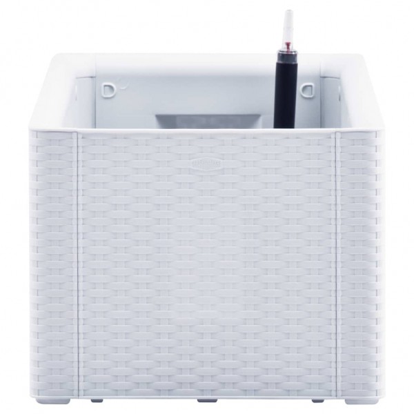 Vaso/floreira c/ sistema rega automática 100x43x33 cm branco M 5