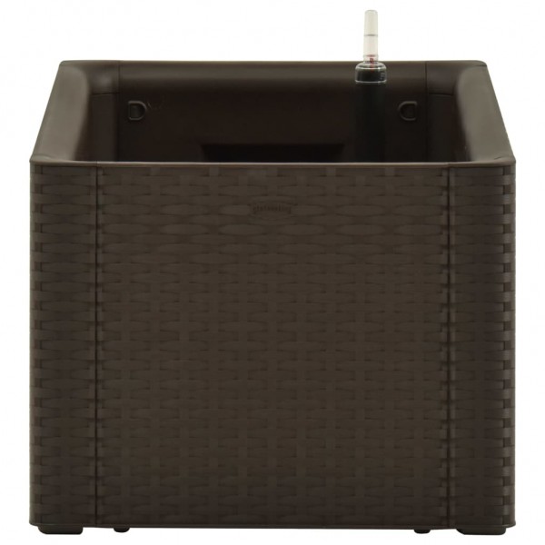 Arriate con sistema de riego automático moca 100x43x33 cm M 5