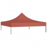 Teto para tenda de festas 3x3 m 270 g/m² terracota 2
