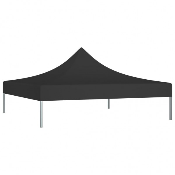 Teto para tenda de festas 3x3 m 270 g/m² preto M 2