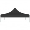 Teto para tenda de festas 3x3 m 270 g/m² preto 3