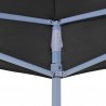 Teto para tenda de festas 3x3 m 270 g/m² preto 4