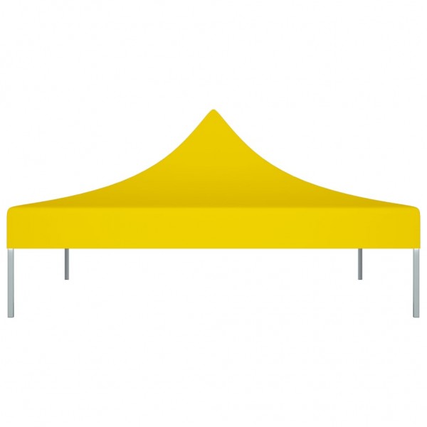 Teto para tenda de festas 3x3 m 270 g/m² amarelo M 3