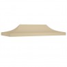 Teto para tenda de festas 6x3 m 270 g/m² bege 1