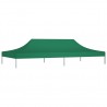 Techo de carpa para celebraciones verde 6x3 m 270 g/m² 2