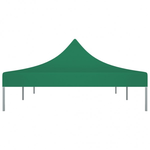 Teto para tenda de festas 6x3 m 270 g/m² verde M 4