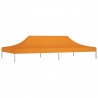 Teto para tenda de festas 6x3 m 270 g/m² laranja 2