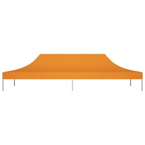 Teto para tenda de festas 6x3 m 270 g/m² laranja M 3
