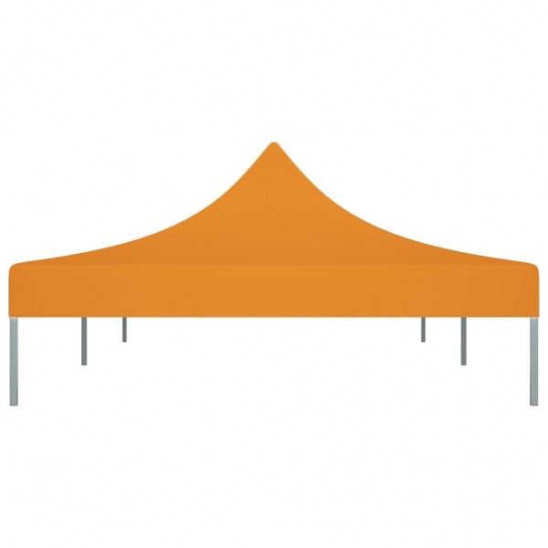 Teto para tenda de festas 6x3 m 270 g/m² laranja M 4