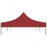 Teto para tenda de festas 6x3 m 270 g/m² bordô 4