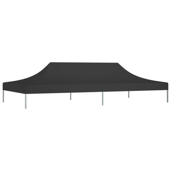 Teto para tenda de festas 6x3 m 270 g/m² preto M 2