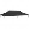 Teto para tenda de festas 6x3 m 270 g/m² preto 2