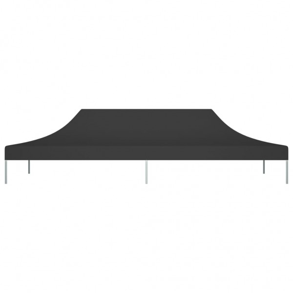 Techo de carpa para celebraciones negro 6x3 m 270 g/m² M 3