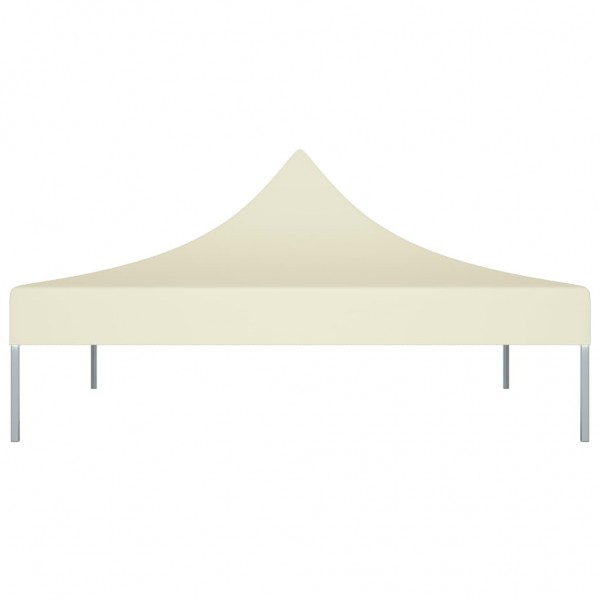 Techo de carpa para celebraciones crema 2x2 m 270 g/m² M 3