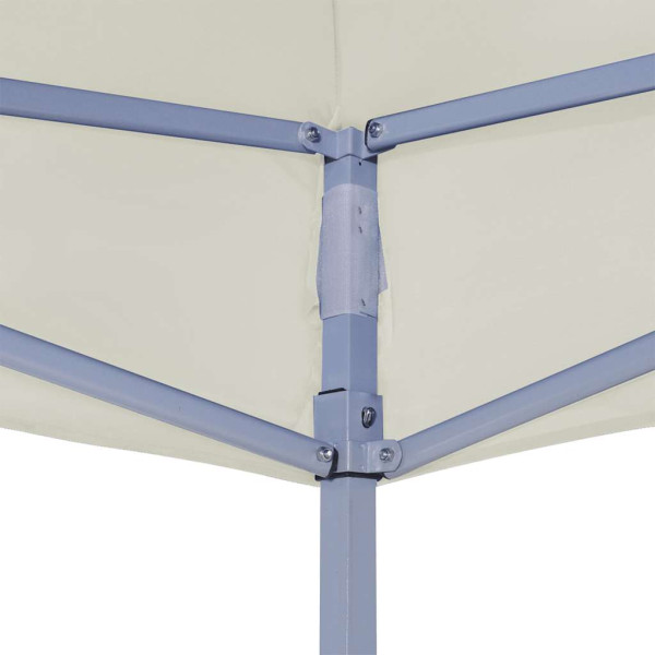 Teto para tenda de festas 2x2 m 270 g/m² cor creme M 4
