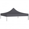 Teto para tenda de festas 2x2 m 270 g/m² antracite 2