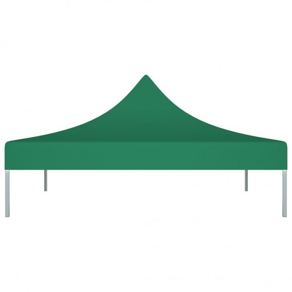 Teto para tenda de festas 2x2 m 270 g/m² verde M 3