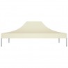 Techo de carpa para celebraciones color crema 4x3 m 270 g/m² 3