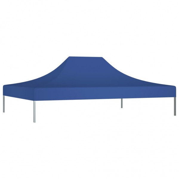 Teto para tenda de festas 4x3 m 270 g/m² azul M 2