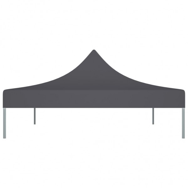 Teto para tenda de festas 4x3 m 270 g/m² antracite M 4