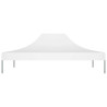 Teto para tenda de festas 4x3 m 270 g/m² branco 2