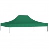 Teto para tenda de festas 4x3 m 270 g/m² verde 2