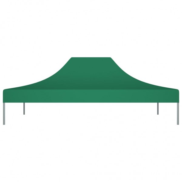 Teto para tenda de festas 4x3 m 270 g/m² verde M 3