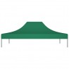 Techo de carpa para celebraciones verde 4x3 m 270 g/m² 3