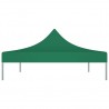 Teto para tenda de festas 4x3 m 270 g/m² verde 4