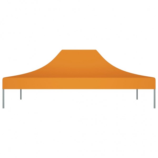 Teto para tenda de festas 4x3 m 270 g/m² laranja M 3
