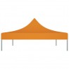 Teto para tenda de festas 4x3 m 270 g/m² laranja 4
