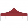 Teto para tenda de festas 4x3 m 270 g/m² bordô 4
