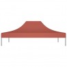 Teto para tenda de festas 4x3 m 270 g/m² terracota 3